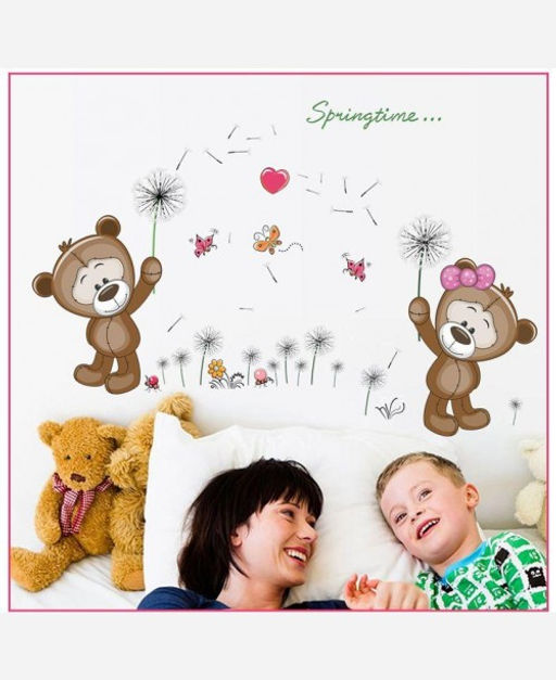 Наклейка интерьерная Мишки Тедди 9046247 - Yiwu youda import & export co фото 3