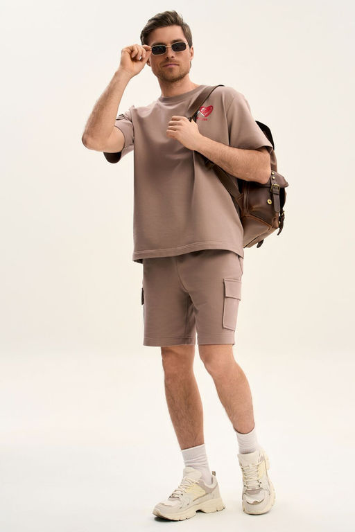 Футболка GO M1001C/04-03.176-182 мокко мусс - Pirs фото 3