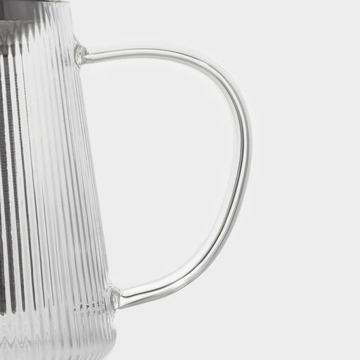 Заварочный чайник Magistro «Грании», 1 л, металлическое сито, стекло