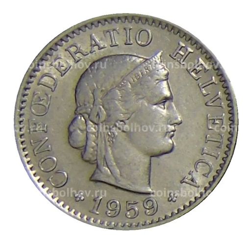 5 раппенов 1959 года B Швейцария