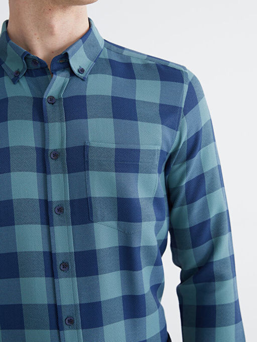 Regular Fit Ekose Erkek G?mlek