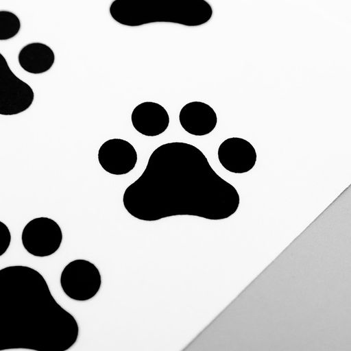 Защитная самоклеящаяся пленка на месте кормления/туалета питомца Лапки черные 50х25 см - Simaland фото 5