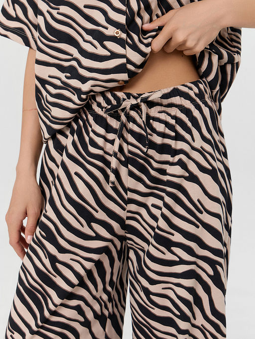 Комплект женский домашний с анималистичным принтом - Mark formelle фото 7