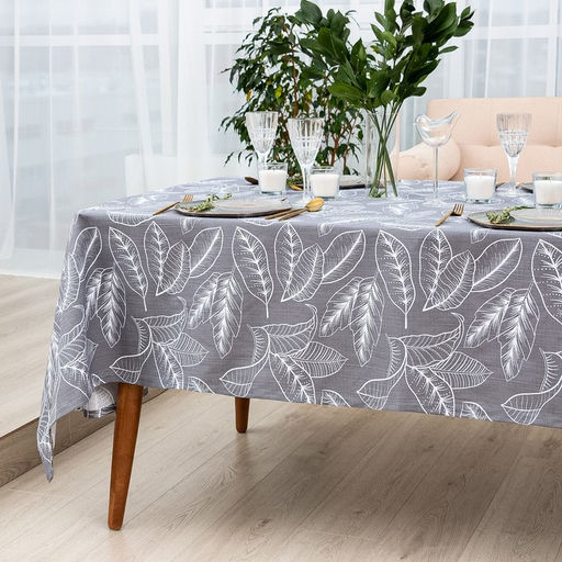 Скатерть Этель Ease, 149?220 см, 100% хлопок, репс 210 г/м?