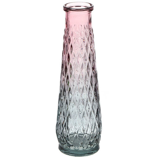 Ваза стекло настольная 22х6 см Y6-10006 (462434) /DANIKS/