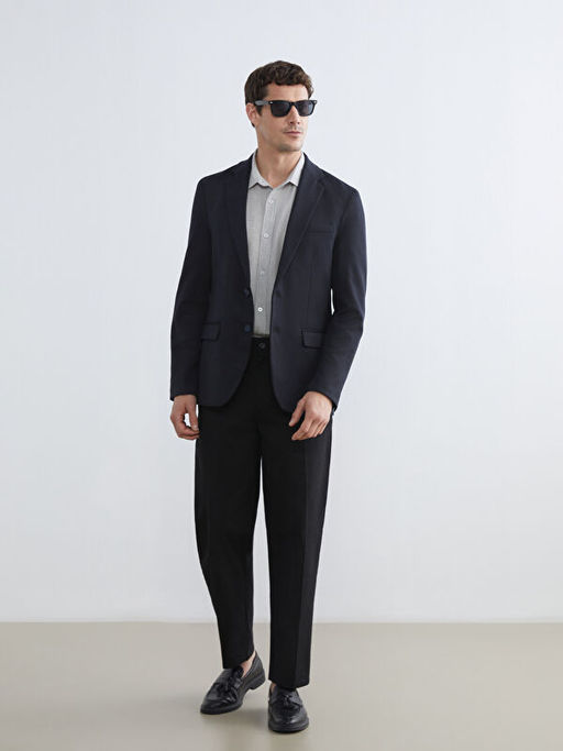 Dar Kal?p Erkek Blazer Ceket