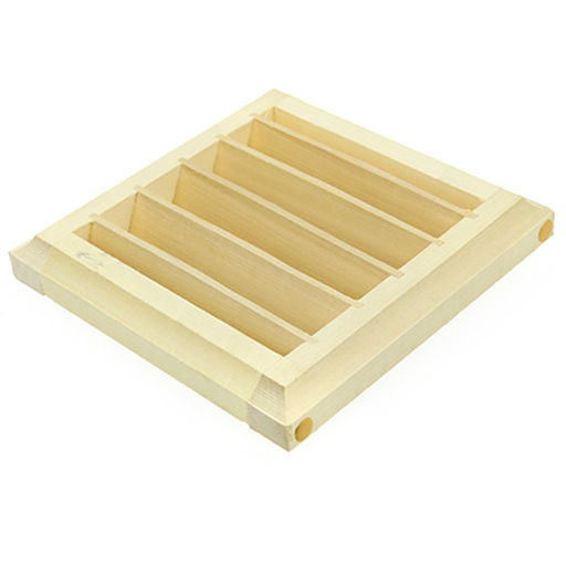 Решетка вентиляционная деревянная 20х20х3см, липа (Россия) - Домашняя мода фото 3