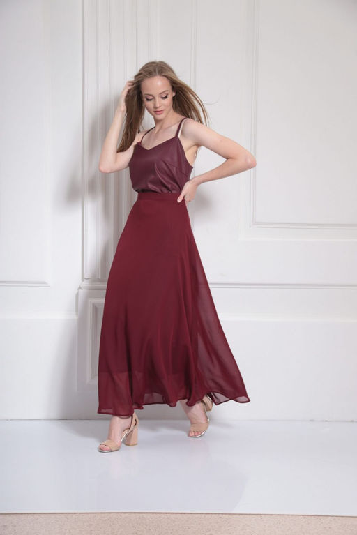 Юбка AMORI 3101-Р вишня фото 2