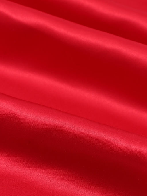 Скатерть Доляна, однотонная, 140?260 см, красная, 140 г/м?, 100% п/э