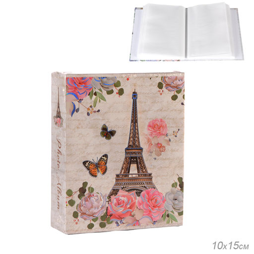 Фотоальбом 60 фото 10х15 Города 30 листов / 9389 Эйфелева /уп 72/681294
