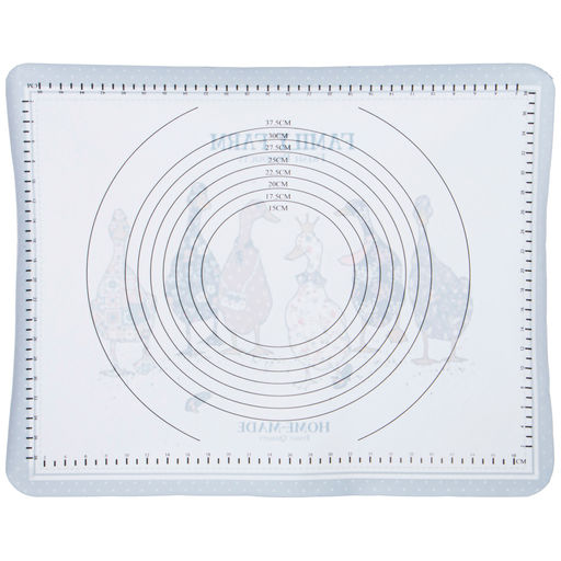 КОВРИК ДЛЯ РАСКАТКИ ТЕСТА 50*39 СМ - Agness фото 2