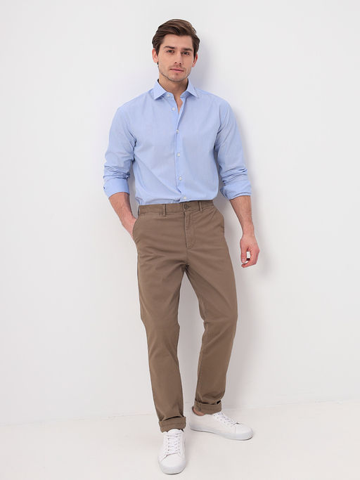 Сорочка мужская длинный рукав GREG 121/131/0036/Z/1p  фото 8