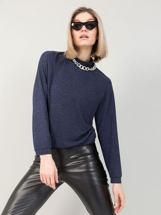 Джемпер PRIZ с рукавом покроя реглан - Stilla фото 25