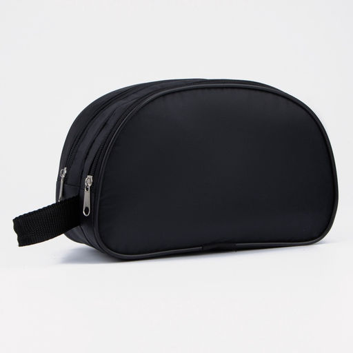 Косметичка на молнии, цвет чёрный