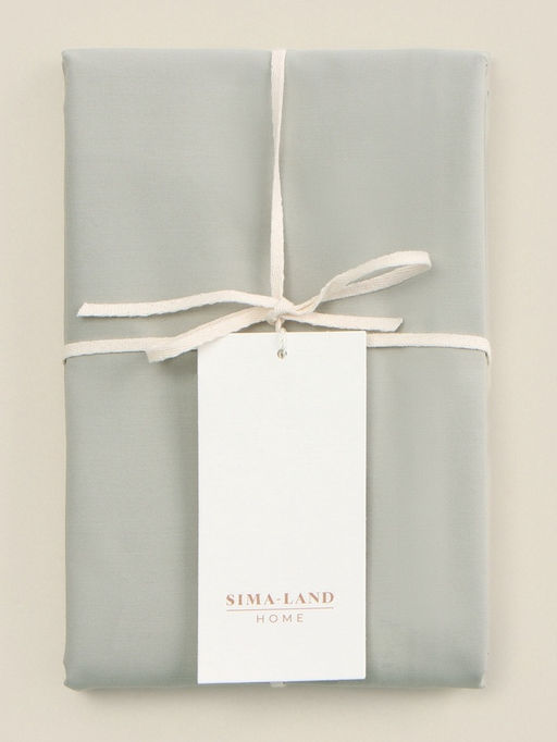 Наволочка SL Home Percale 300ТС, 7070+3 см, оливковая, перкаль, хлопок 100% - Sima-land home фото 4