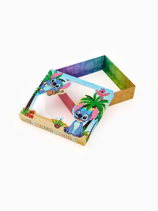 Коробка подарочная «Ярких моментов», 23.5 × 20.5 × 5.5 см