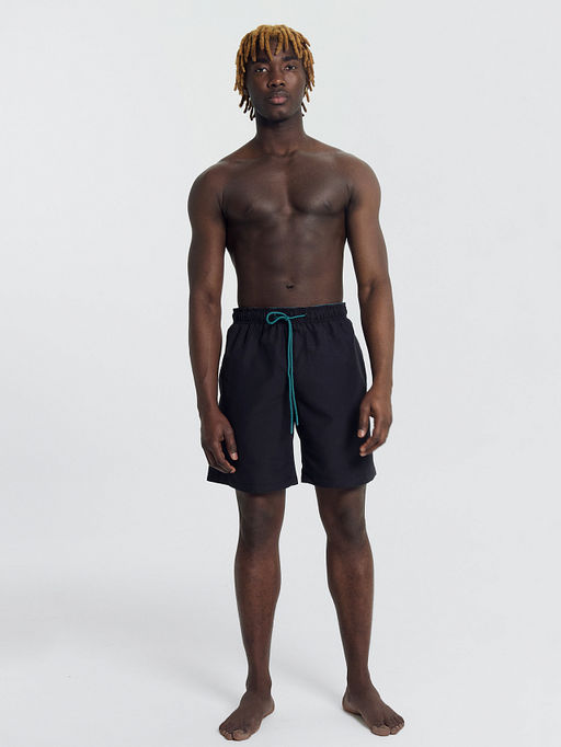 Шорты мужские спортивные в черном цвете - Mark formelle фото 5