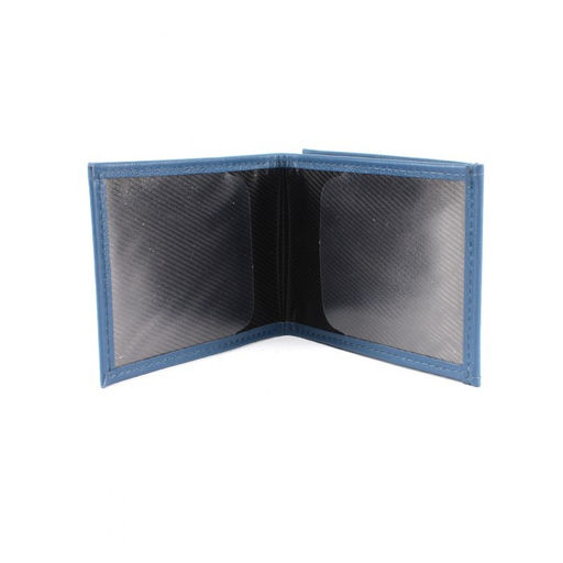Обложка Croco-у-603-1 (для студ.билета+карточки) натуральная кожа синий бергамо (47) 265295  фото 4