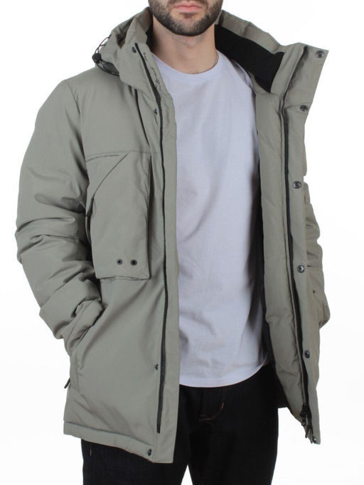 6963 OLIVE Куртка мужская зимняя (200 гр. био-пух)