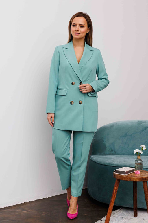 Костюм AURA 9222-170 шалфей  фото 4