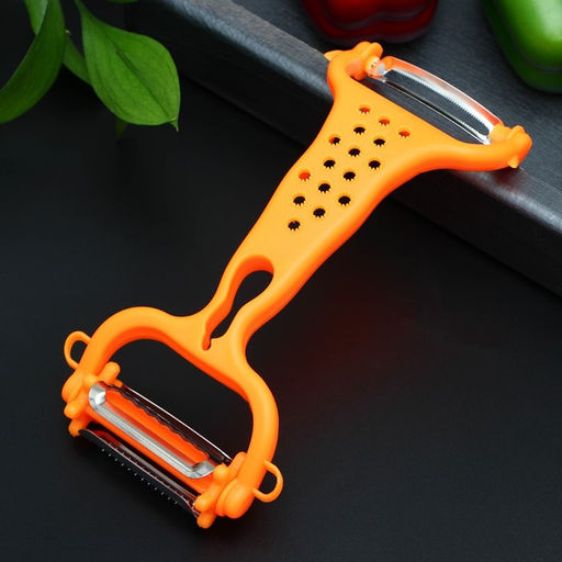 Овощечистка универсальная 6 в 1 Доляна, 2010 см, цвет МИКС