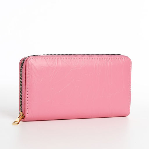 Кошелёк на молнии, розовый