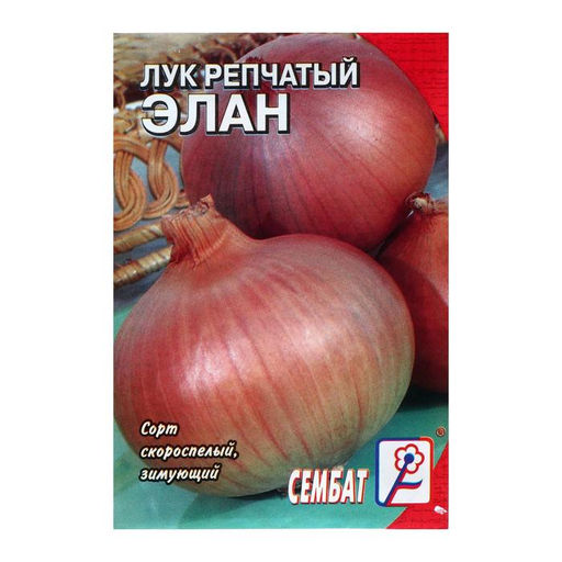 Цена за 5 шт. Семена Лук репчатый "Элан", 0,2 г