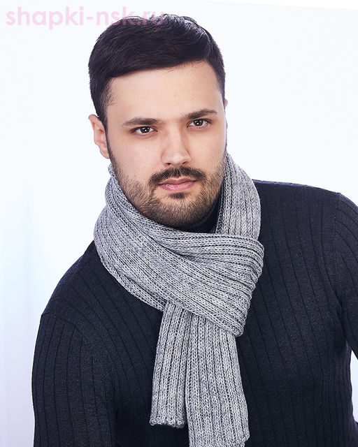 76022 Jazz M Шарф мужской (180 x 22)