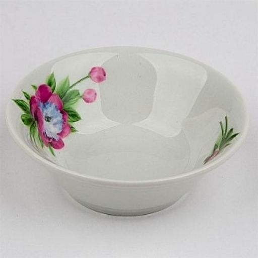 Ф_Салатник 360 см3 ф.653 "Идиллия" Пион арт. ДБ_4С0326 /ДОБРУШСКИЙ