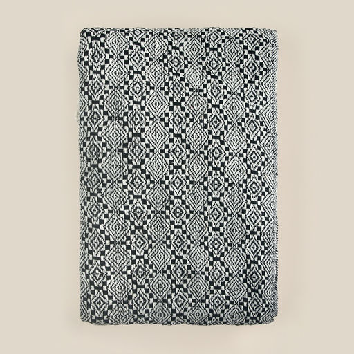 Плед SL Home Ethnics, 150×200 см с помпонами, 500 г/м²