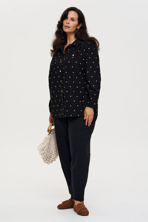 Рубашка Фачинелли черный - Intikoma фото 22