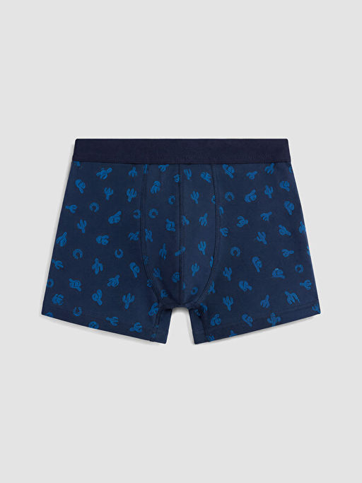 Regular Fit Pamuklu Erkek Boxer 3l? - Waikiki фото 2