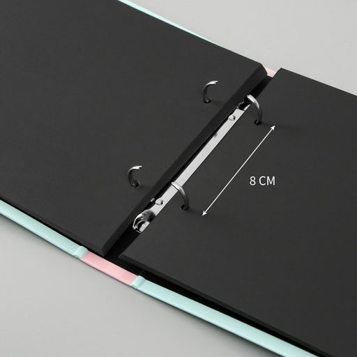 Фотоальбом на кольцах 25 листов Keep memories Лама, с уголками, 27?19 см