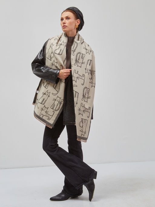 Палантин женский RH9-17511-4 - Tantino фото 6