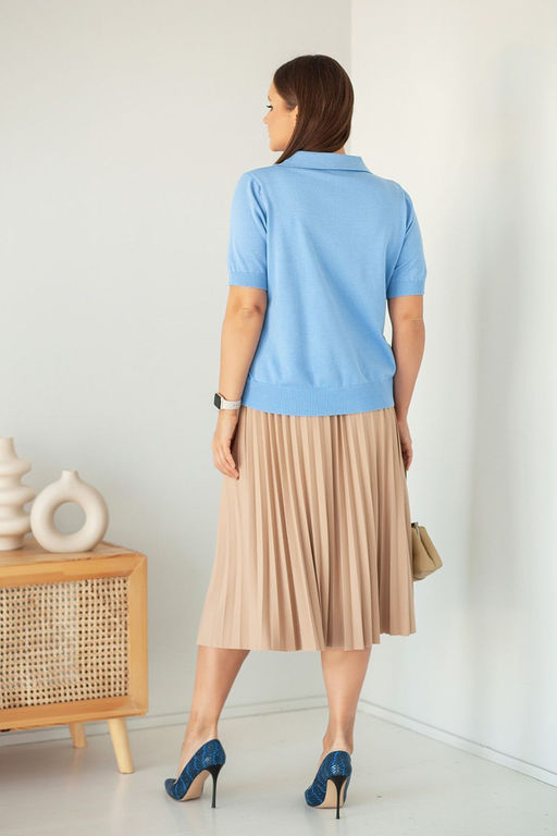 Джемпер Д-152-1 небесный - Took a look фото 4