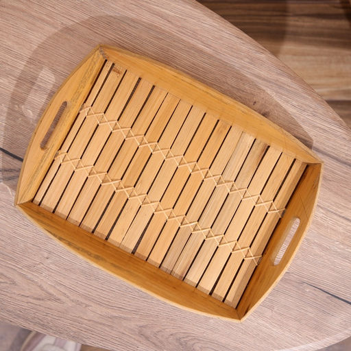 Поднос из бамбука, 40×30×5 см