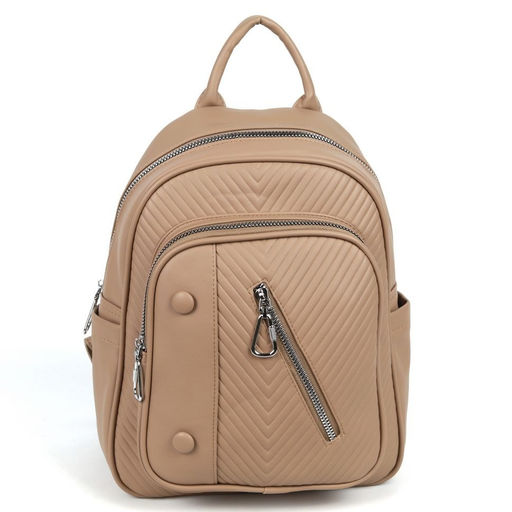 Женский рюкзак из эко кожи 0968 Хаки - Cidirro фото 2