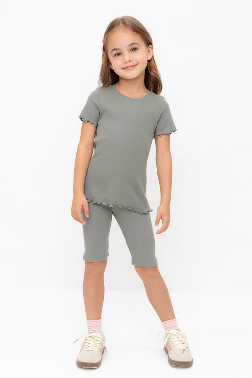 КР 400556-1/зеленый чай к565 шорты (велосипедки) для дев - Crockid фото 5