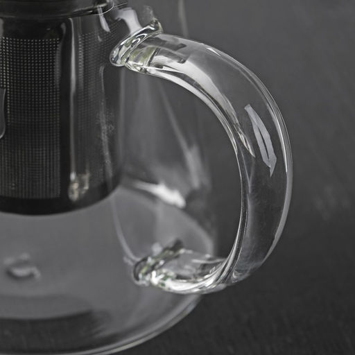 Чайник стеклянный заварочный с металлическим ситом «Эгла», 900 мл