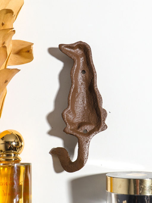 Крючок декоративный чугун "Охотничья собака" 4,8х13,5х3,5 см