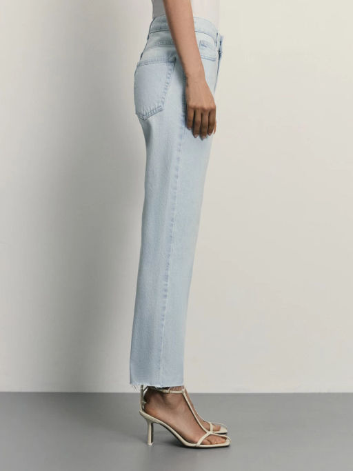 Джинсы straight укороченные / Zarina  фото 8