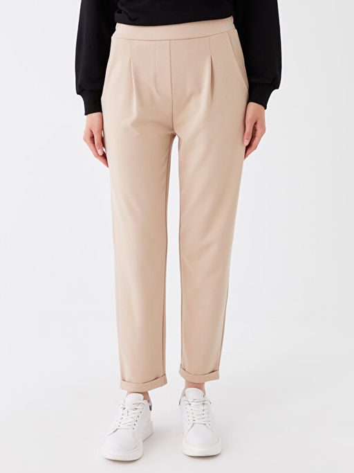 Beli Lastikli Rahat Kal?p Kad?n Pantolon