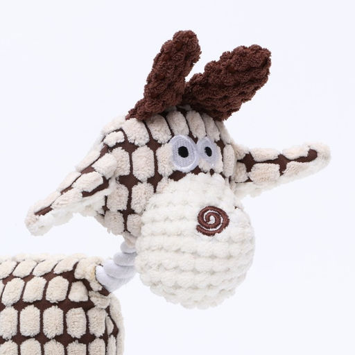 Игрушка мягкая для собак Весёлый двор, 27 х 8 см, микс цветов - Пижон фото 4