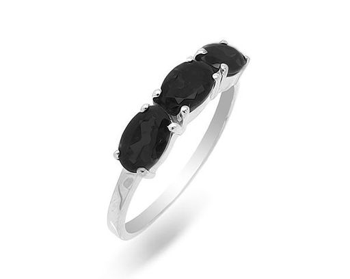 Кольцо из серебра сапфир, Беренис