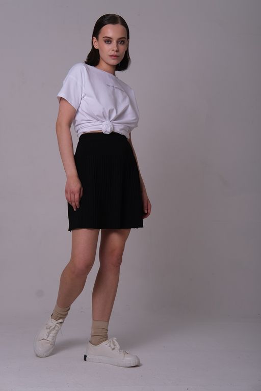 Юбка 121.060021/черный - Seven senses фото 5