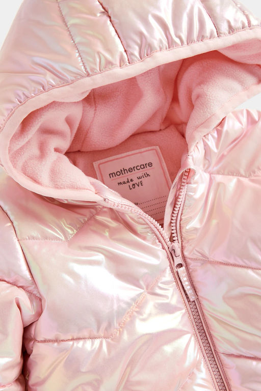 mothercare / Куртка стеганная на флисовой подкладке  фото 3
