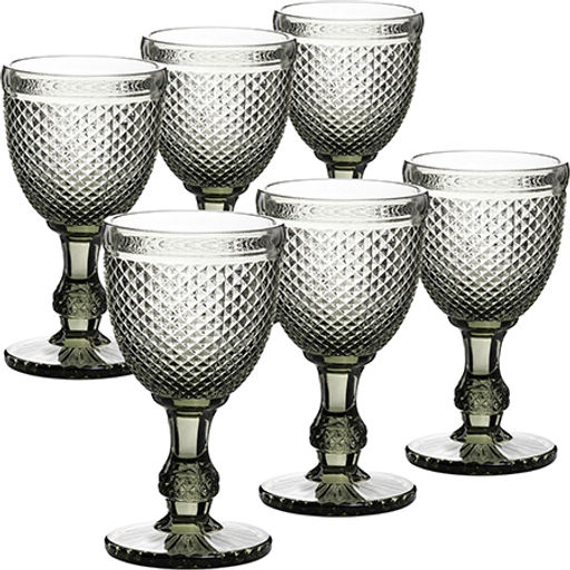 60437 Набор бокалов 340 мл 6 шт серый LR (х4) - Mayer&boch фото 2