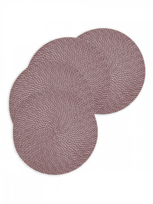 Набор салфеток сервировочных D38, 4 шт лиловый полипропилен - Denastia фото 4