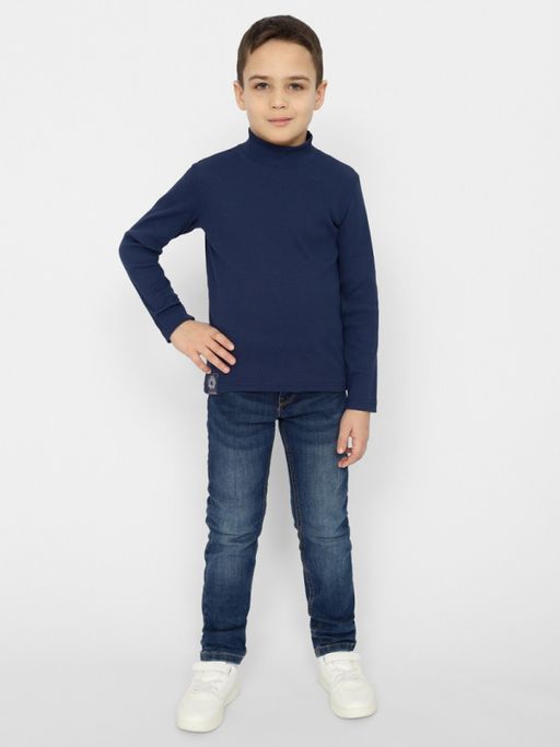 CRB wear/CSKB 63466-41-353 Водолазка для мальчика,темно-синий/Ex.Cherubino  фото 3