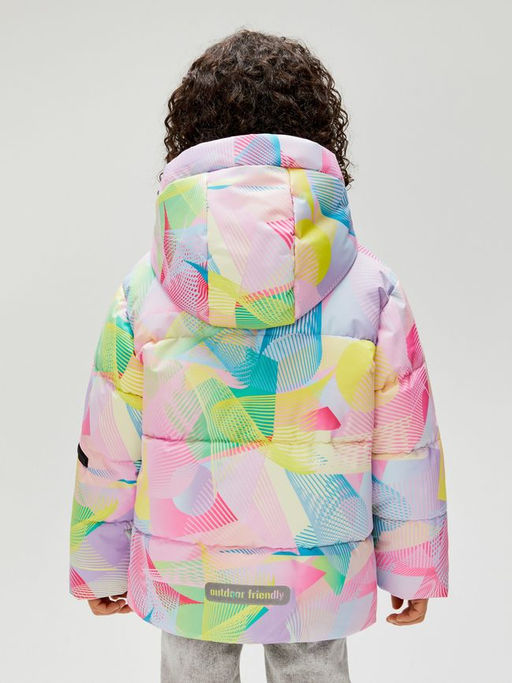 ACOOLA / Куртка детская для девочек Goele набивка  фото 4